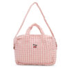 Konges Slojd poppen luiertas powder pink check