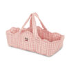 Konges Slojd poppenreiswieg powder pink check