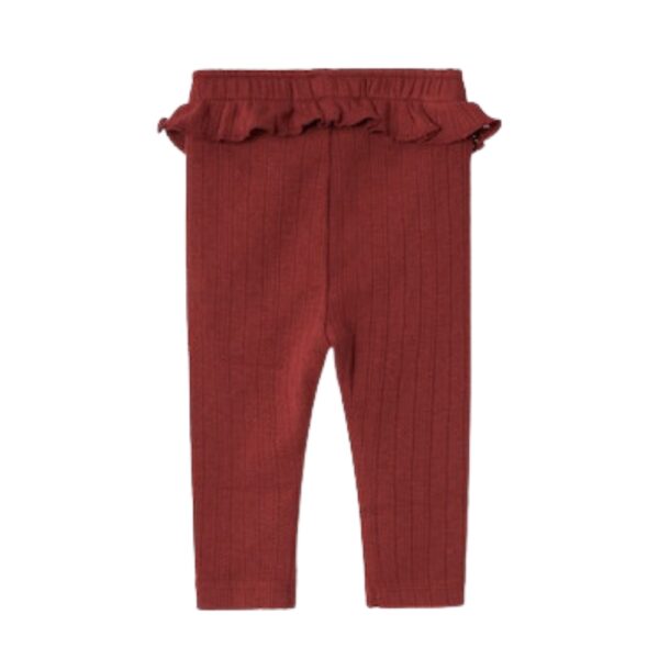 Lil' Atelier legging bordeaux rood