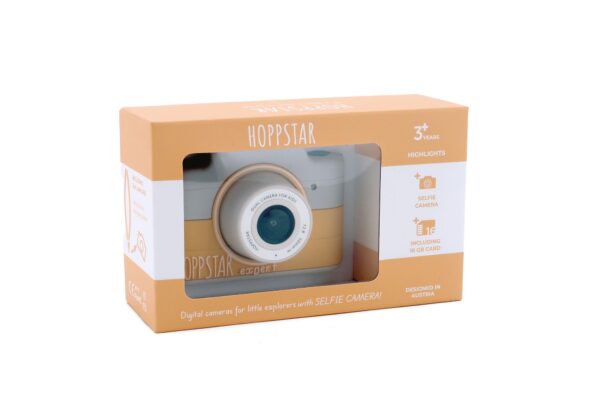 Hoppstar Expert digitale kindercamera Citron Geel