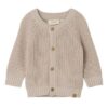 Lil' Atelier gebreid vest Emlen kleur Gray morn